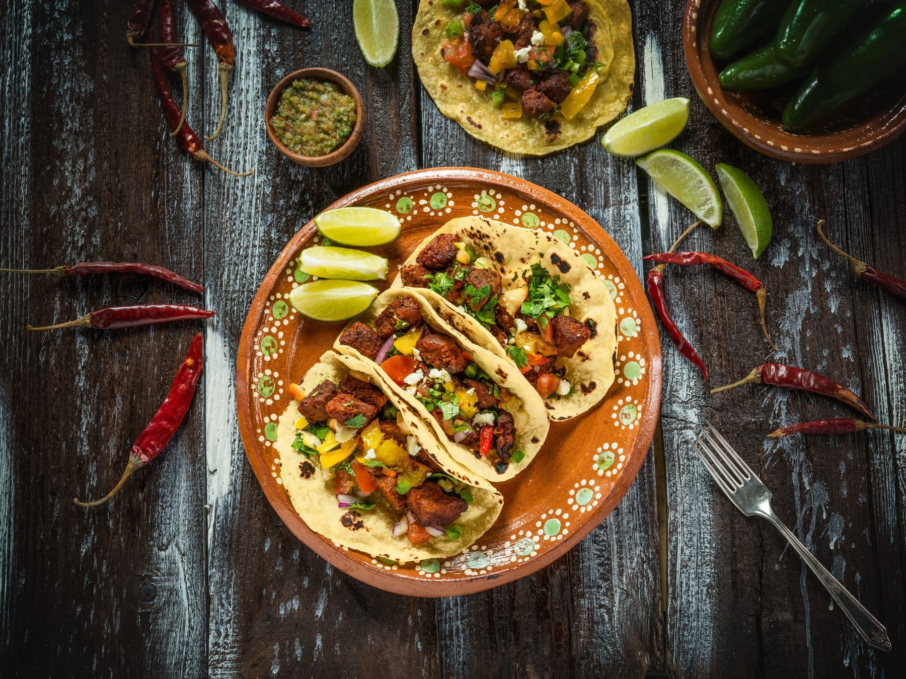 Food videography still of a styled dish on set in San Antonio, Texas